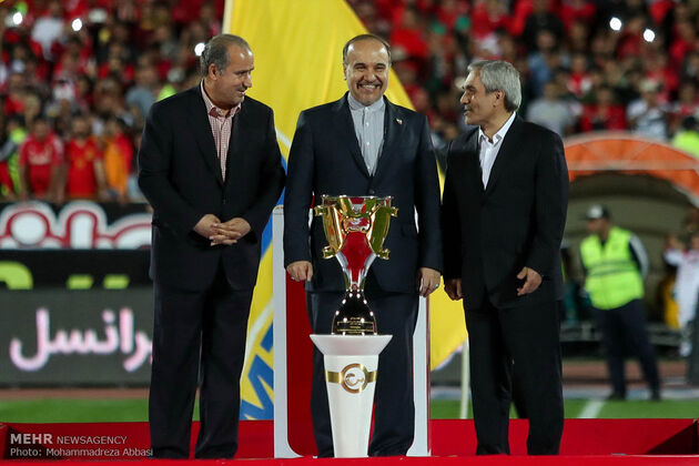 مراسم جشن قهرمانی پرسپولیس