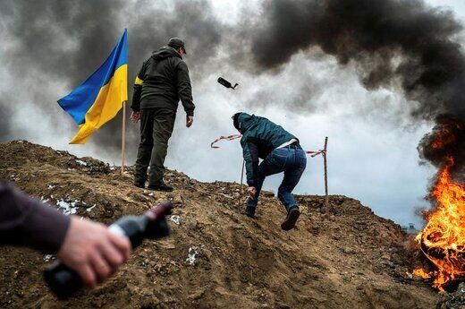 حرکت جالب زوج اوکراینی در اوج جنگ خبرساز شد+تصاویر