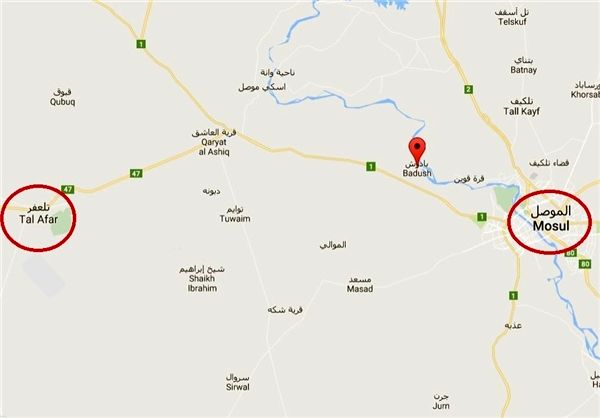 مقر جدید داعش در عراق مشخص شد + نقشه