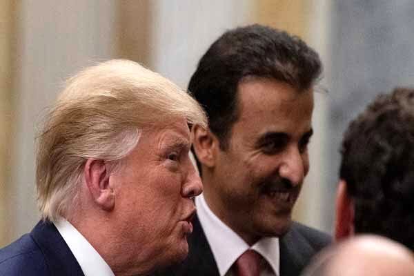 ترامپ به امیر قطر درباره ایران چه گفت؟