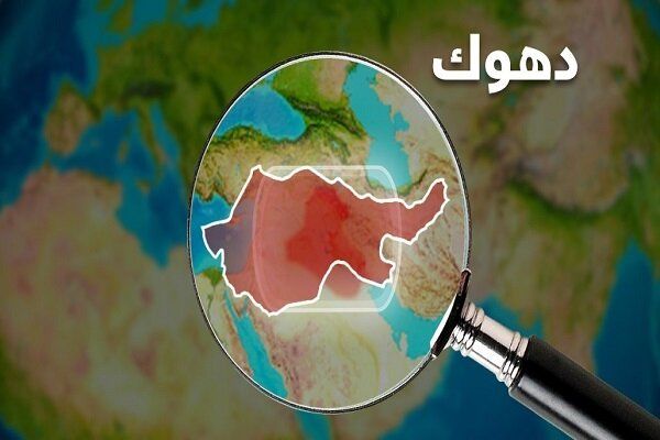 استان دهوک عراق مجددا بمباران شد