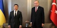 اردوغان با زلنسکی دیدار کرد+ فیلم
