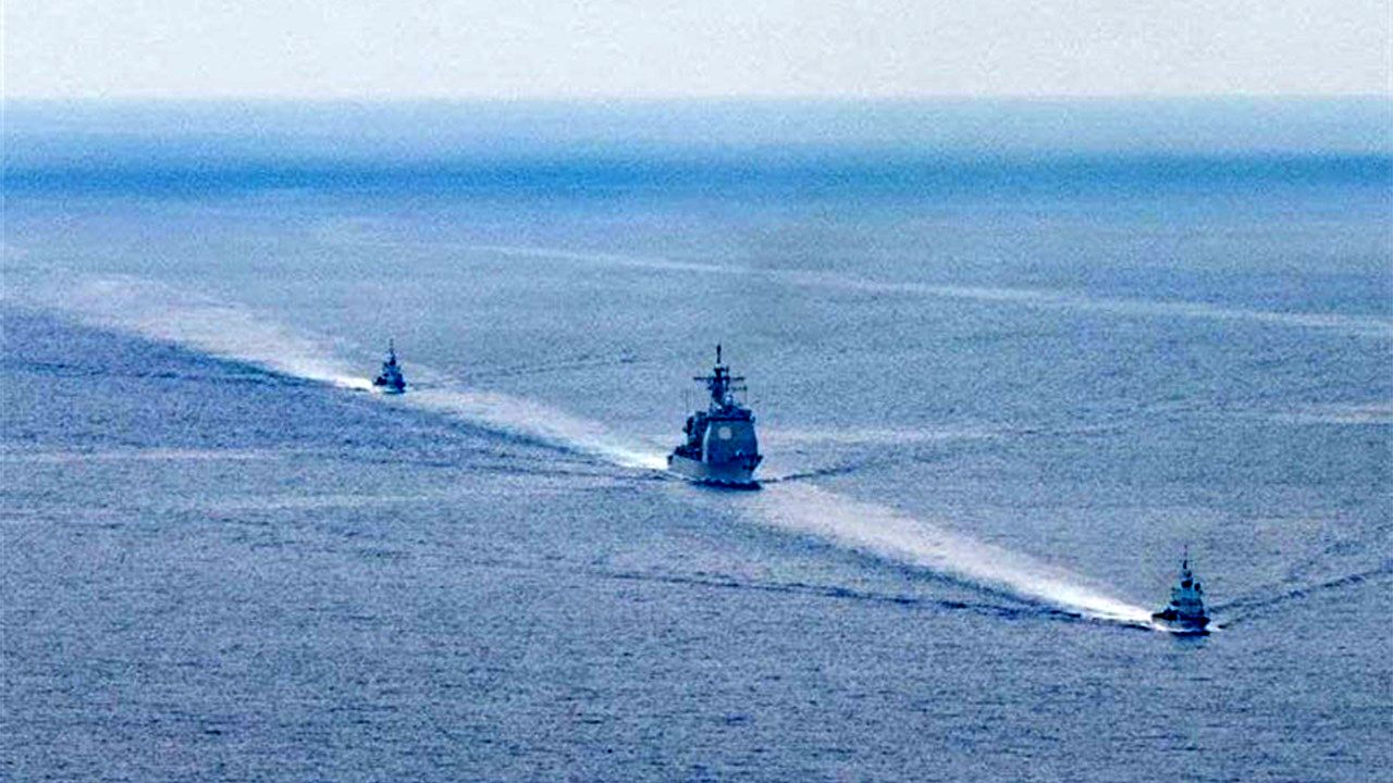 مانور مشترک نیروی دریایی اسرائیل و آمریکا در مدیترانه