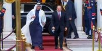 رئیس امارات وارد مصر شد