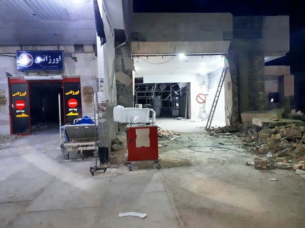 حکم جلب پیمانکار بیمارستان تخریب شده در زلزله کرمانشاه صادر شد + جزئیات