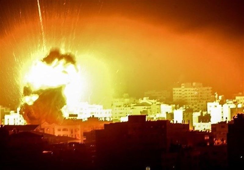 از سرگیری بمباران نوار غزه توسط اسرائیل