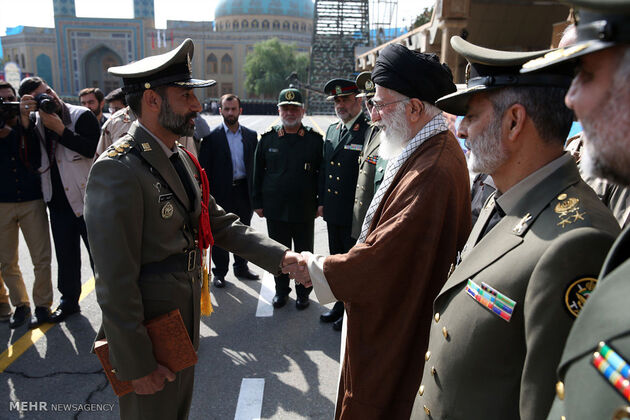 مراسم مشترک دانش‌آموختگی دانشجویان دانشگاه‌های افسری ارتش