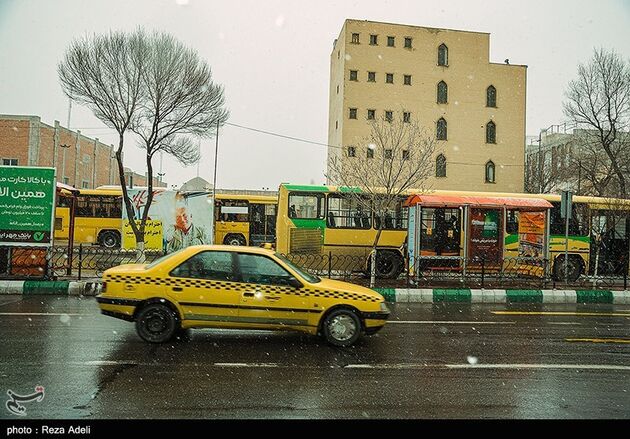 برف تبریز