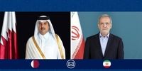 پزشکیان به امیر قطر پیام داد 