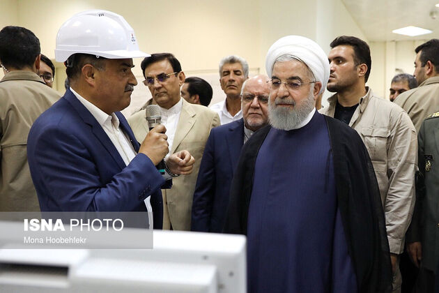 روحانی در عسلویه