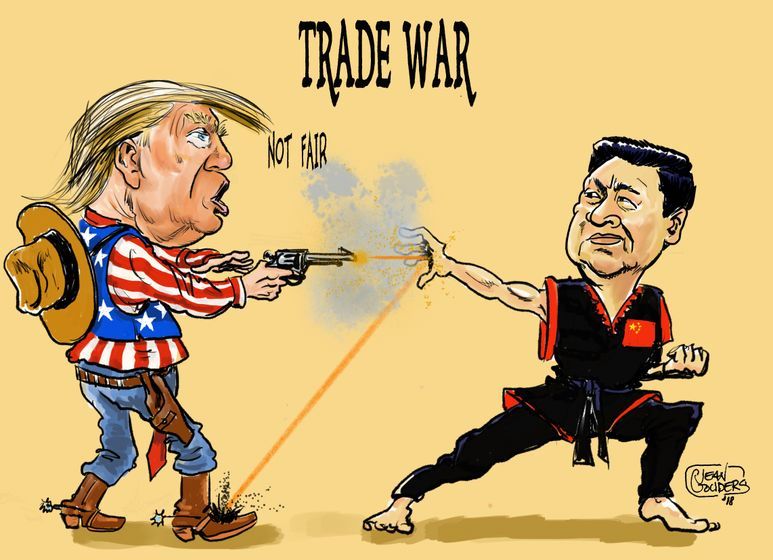 ترامپ چین را تهدید کرد/آمریکا سهمش را داده، حالا نوبت شماست!+عکس