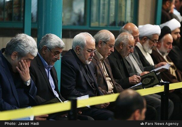 مراسم وداع با پیکر آیت الله هاشمی رفسنجانی