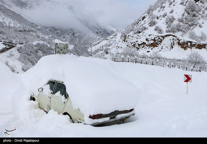 تداوم بارش برف و باران در ۹ استان