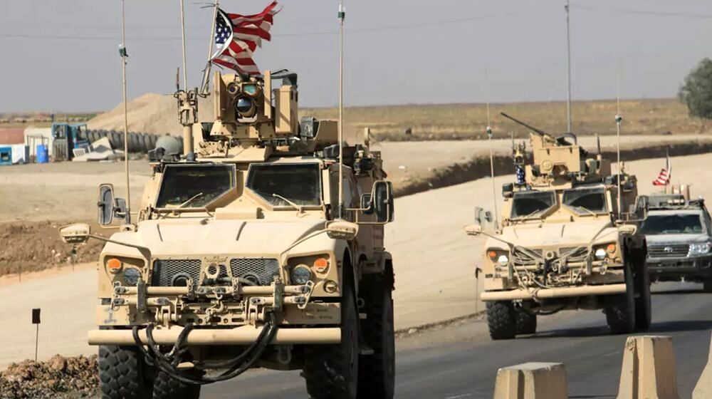 ورود کاروان نظامیان آمریکایی به سوریه
