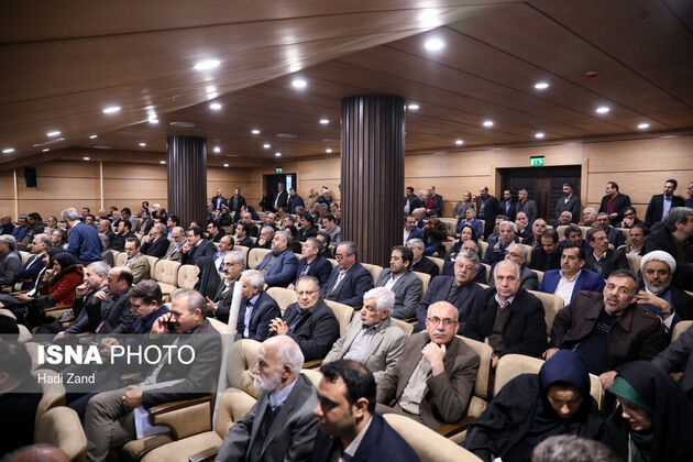 تصاویر مراسم تجلیل از محمود حجتی