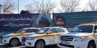 مانور خودروهای امدادی گروه بهمن در طرح رزمایش ترافیکی نوروز 1403