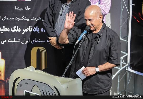 انتقادات تند پرویز پرستویی در مراسم تشییع ناصر ملک مطیعی