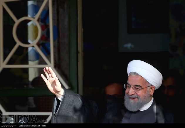 آغاز سال تحصیلی 97-96 با نواخته شدن زنگ توسط رییس جمهوری