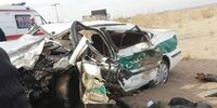 حادثه مرگبار / برخورد خودرو پلیس با پیکان یک نفر را به کام مرگ فرستاد