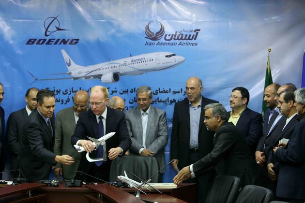 امضای قرارداد خرید 60 فروند هواپیما بین آسمان و بوئینگ