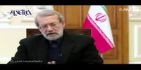 ویدئو/ روایت لاریجانی از استعفای ظریف