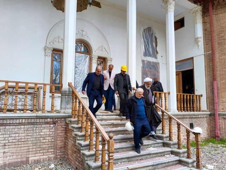 نمایندگان مجلس به کاخ سعدآباد رفتند + عکس