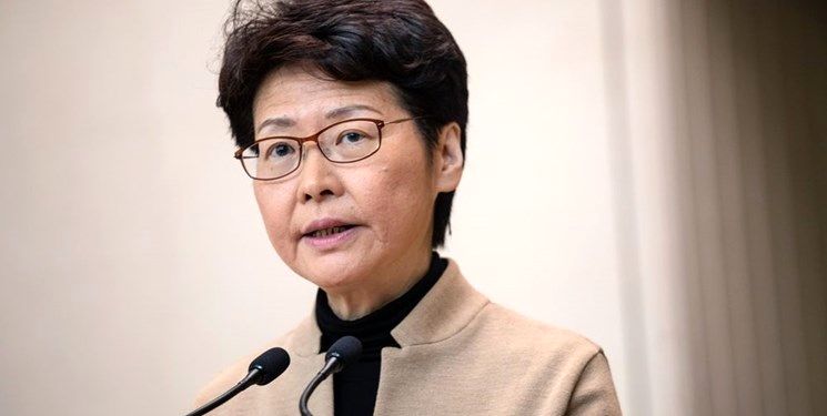 فرماندار هنگ کنگ تحریم می‌‌شود