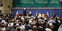 روحانی در دیدار با رهبری: صبر راهبردی ایران در برجام، نقشه شوم آمریکا را از بین برد