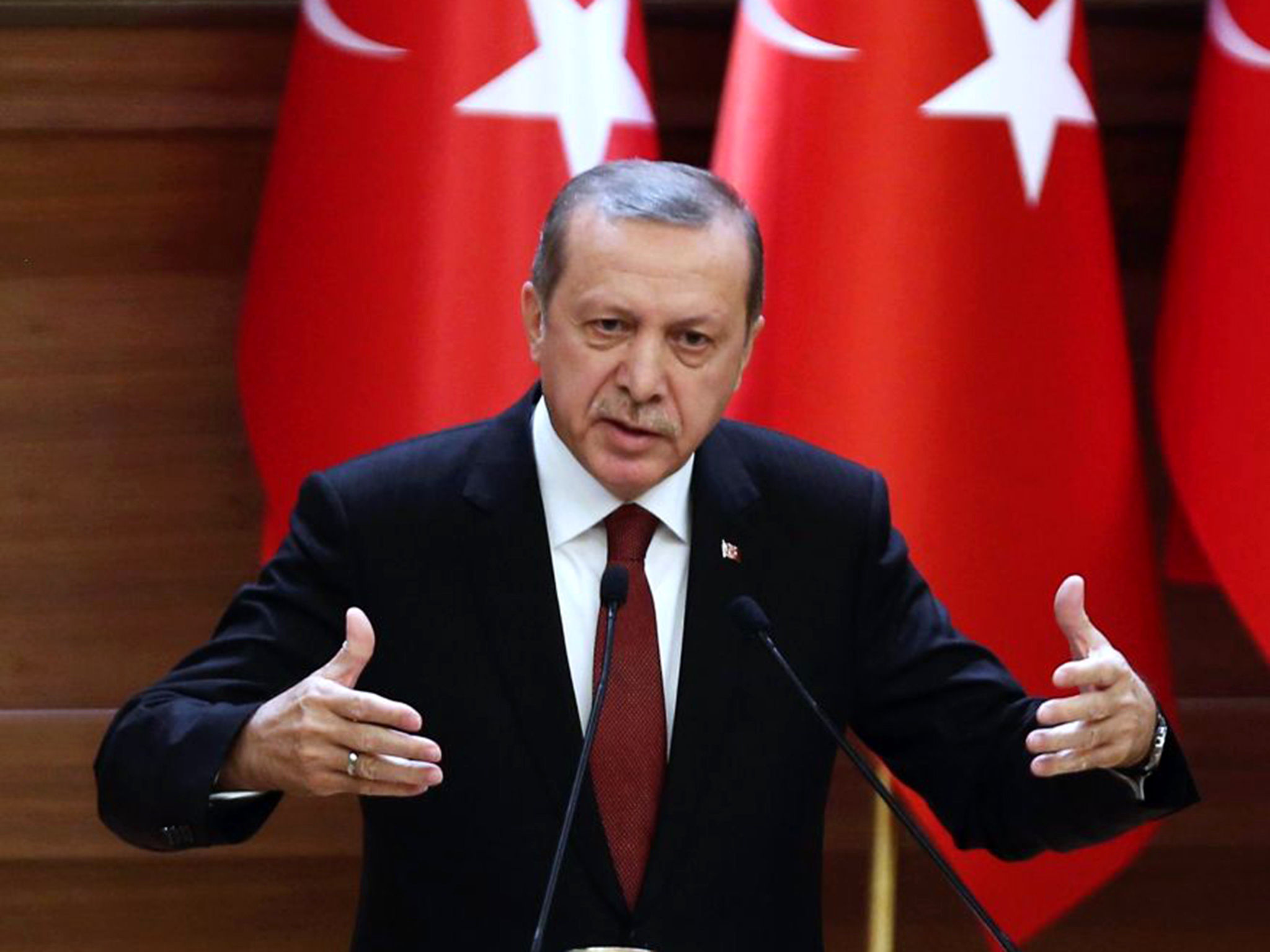 اردوغان آغاز عملیات نظامی در شمال سوریه را اعلام کرد