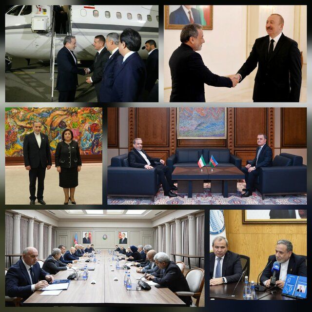 توئیت شبانه سخنگوی وزارت خارجه درباره سفر عراقچی به جمهوری آذربایجان