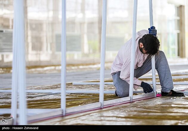 مراحل آماده سازی نمایشگاه کتاب تهران