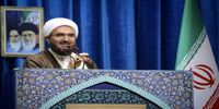 امام جمعه تهران: به رئیس کله پوک آمریکا می گویم، دستش به خون مظلومان آغشته است/ در جنگ ترکیبی چند ضلعی هستیم