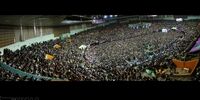 تصاویر همایش حامیان حسن روحانی در ورزشگاه آزادی