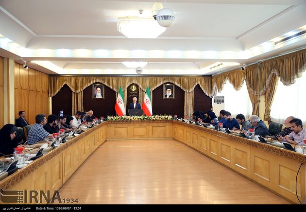 نشست خبری سخنگوی دولت دوازدهم