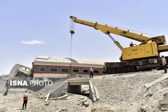 عملیات امدادرسانی هلال احمر در حادثه قطار مشهد-یزد به کجا رسید؟
