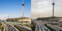 تهران در مرز آلودگی هوا+ جزئیات
