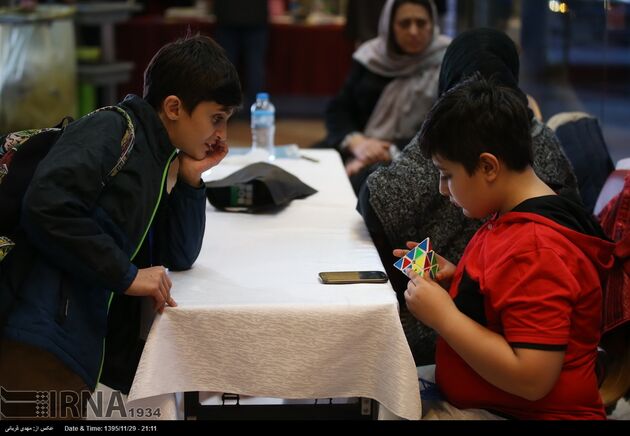 مسابقات مکعب روبیک ایران