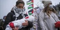 فریاد حامیان فلسطین در پایتخت اتریش برای آتش بس غزه