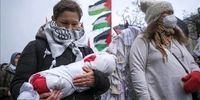 فریاد حامیان فلسطین در پایتخت اتریش برای آتش بس غزه