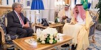 ملک سلمان با دبیر کل سازمان ملل دیدار کرد