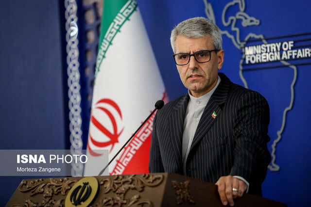 بقایی: اگر دیپلماسی در راستای تحقق منافع ایران موثر باشد در استفاده از آن تردید نمی‌کنیم / ماشه هیچ تعهدی برای اجرای تحریم‌ها ایجاد نمی‌کند