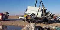 تصادف مرگبار وحشتناک در مشهد + عکس