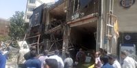 انفجار وحشتناک یک مغازه در قیطریه تهران 