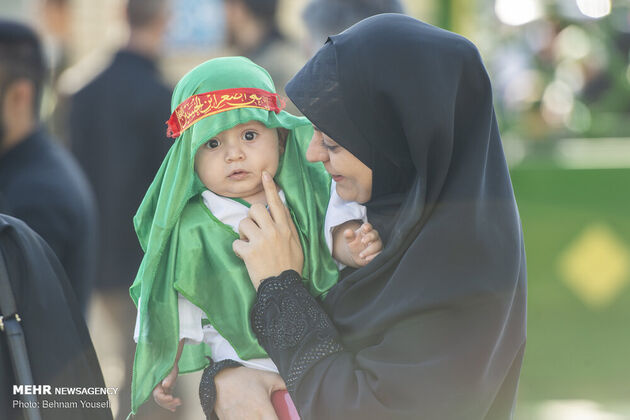 تصاویر مراسم « شیرخوارگان حسینی» در سراسر کشور