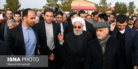 تصاویر مراسم تشییع خواهر حسن روحانی