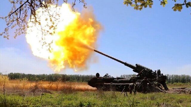 ادعای روسیه درباره حمله توپخانه امروز به اوکراین