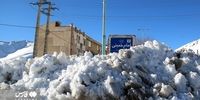 این شهر در ایران زیر برف مدفون شد!+تصاویر