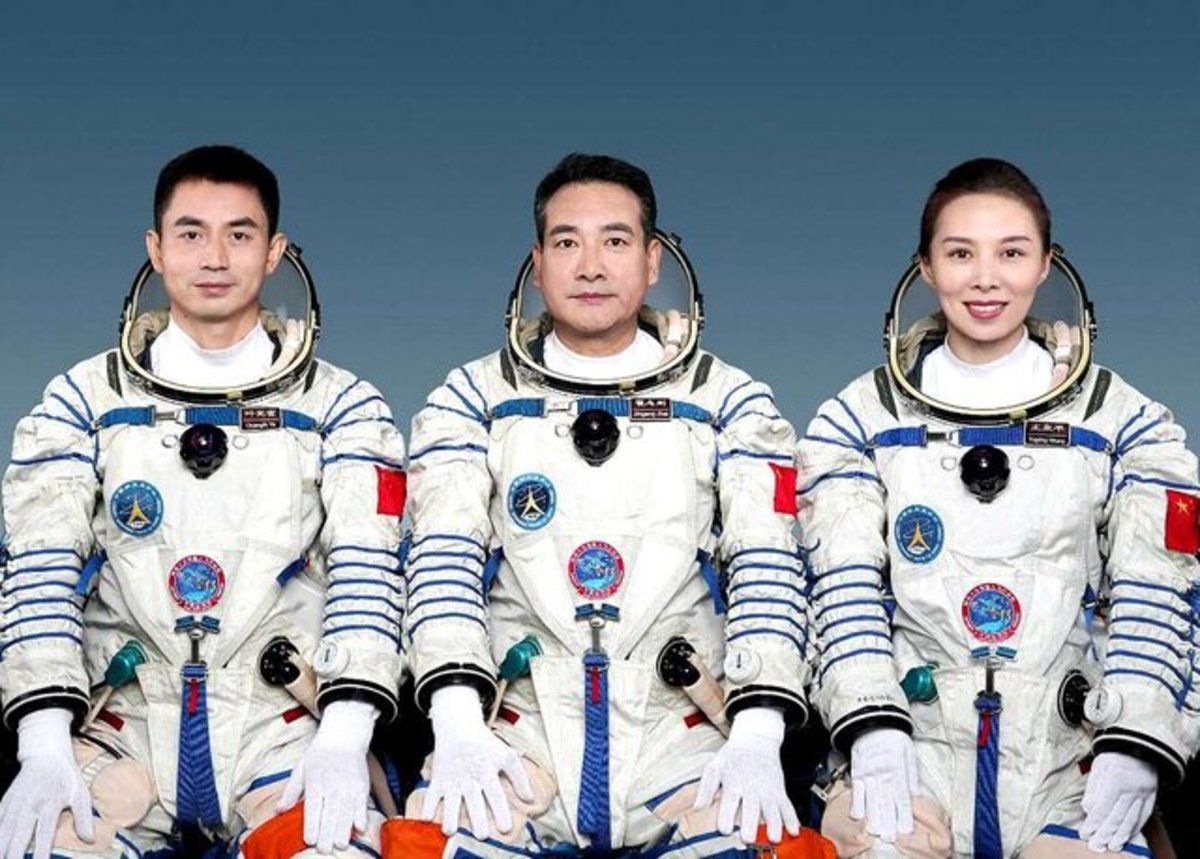 جشن سال نو متفاوت فضانوردان چینی در فضا