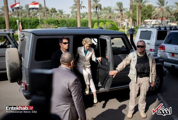 وزیر دفاع آلمان در عراق
