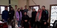 حضور بشار اسد به همراه اعضا خانواده در منزل سربازان مسیحی سوریه + عکس
